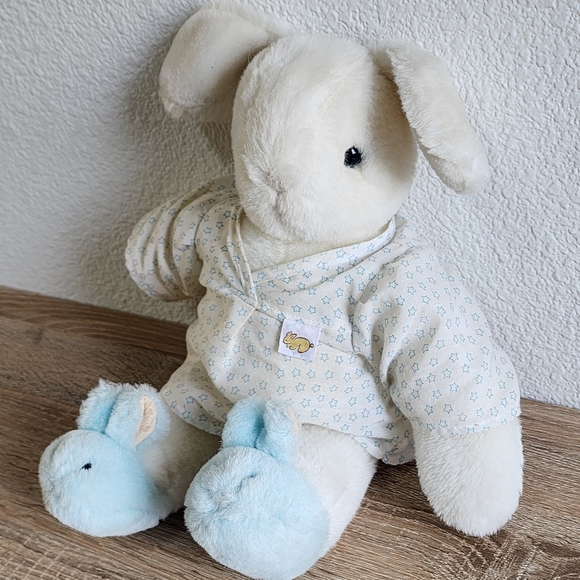 Gund Other - VINTAGE GUND Bunny Two Shoes Plush Kids Stuffed Animal Rabbit Toy